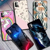 For Umidigi Power Case Power5 Silicone Soft TPU Phone Cover for Umidigi Power Cases Bumper shell Capa Cartoon