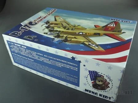 Фото Сборная модель самолета mPLANE-001 MENG Q Edition B-17G Bomber, развивающая игрушка для детей и любителей хобби №1