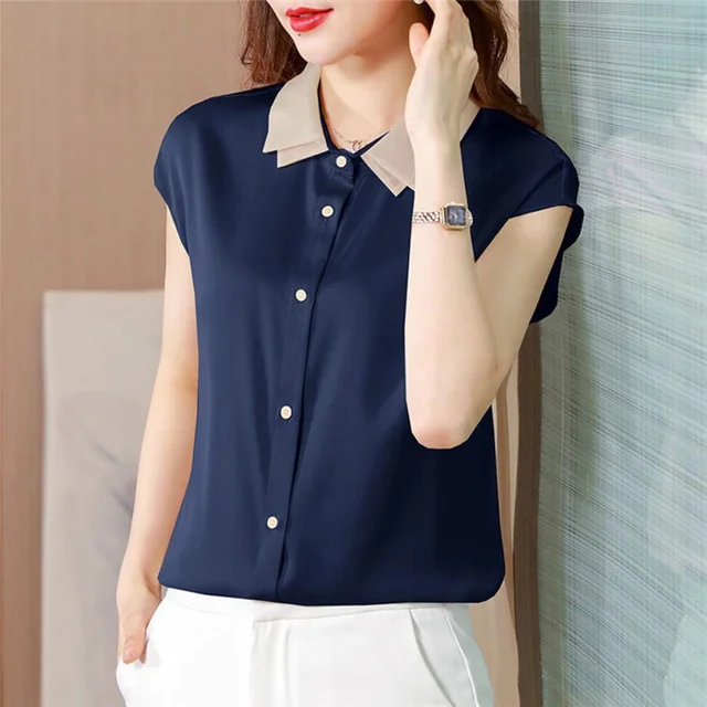 Short Sleeve Polo Neck