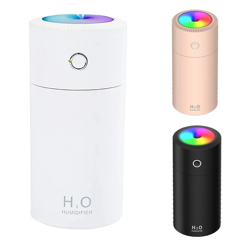 

Portable Mini Humidifier, Cool Mist Humidifier,USB Desktop Humidifiers For Car Travel, 2 Mist Modes Super Quiet