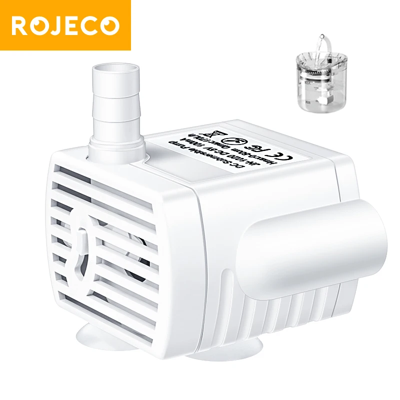 Водяной насос ROJECO для авто поилка кошек сменный питьевой фонтан аксессуары