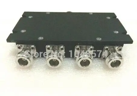 4 Way Helium Power Splitter 868MHz Power Divider 915MHz Power Spltter 50W 50ohm N female