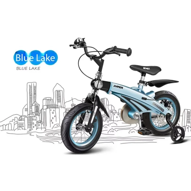 Фото Детский велосипед Airo Ultra Light из авиационного магниевого сплава, без сварки, с бесшовной рамой, для детей от 3 до 9 лет №5