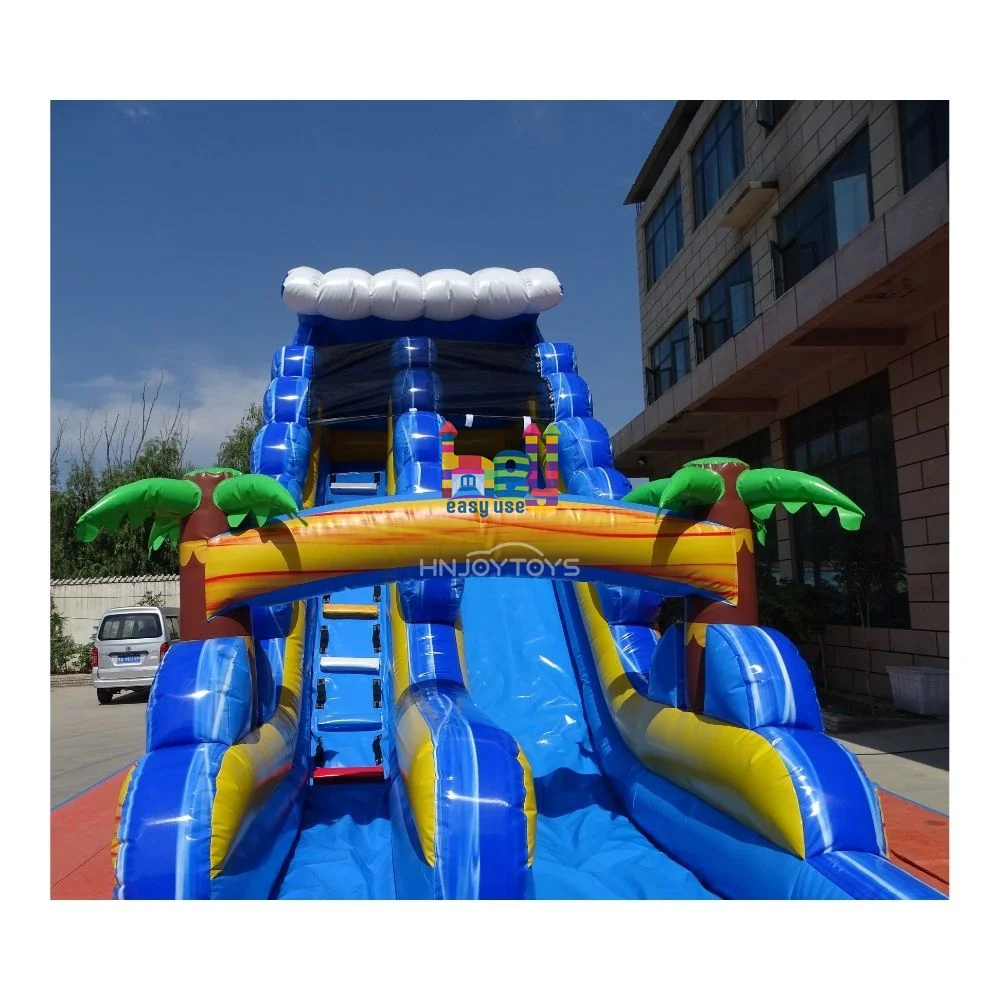 Коммерческая дешевая Палма для прыжков на заднем дворе замки Влажная и сухая