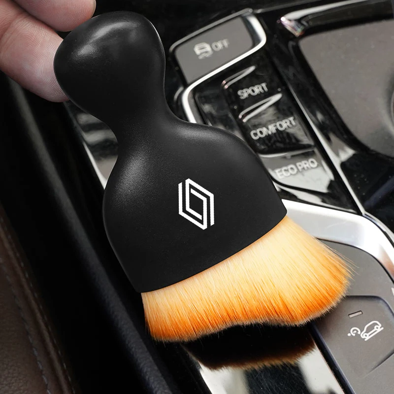 Мягкая щетка для чистки вентиляционных отверстий автомобиля инструмент салона