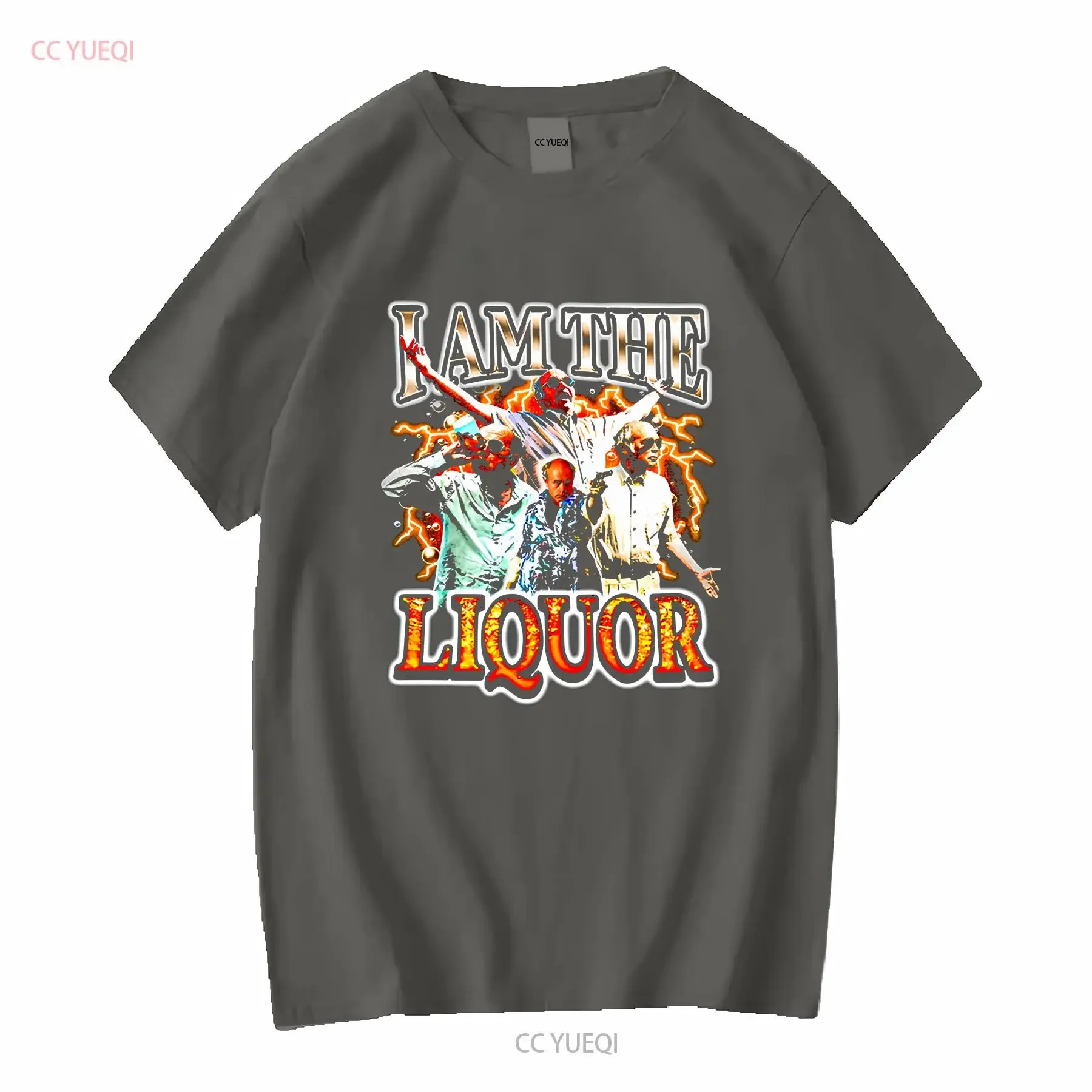 Фото Футболка I Am The Liquor Mr Jim Lahey, винтажная, все размеры, с длинными или короткими рукавами, винтажная, стираная, удобная, с рисунком, растянутая №4