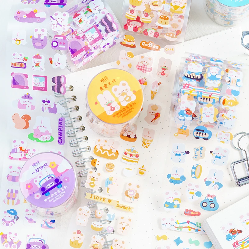 Милая высекальная лента материал Декор скрапбукинг фотоальбом альбом для