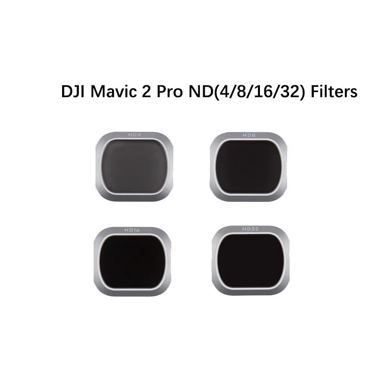 Набор нейтральных фильтров clearanc для DJI Mavic ND (ND4/8/16) совместимых с фильтрами 2 Pro