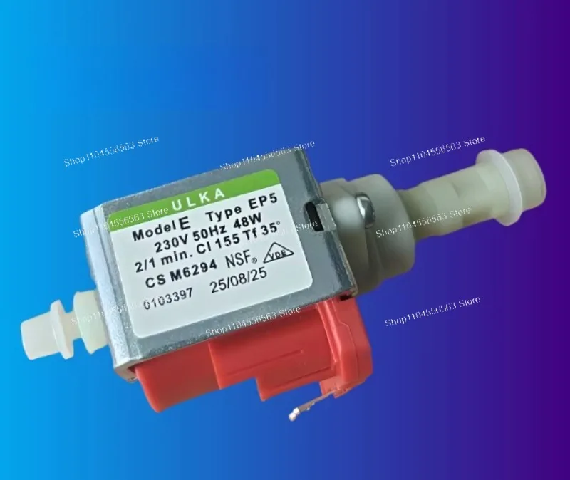 Фото Соленоидный водяной насос ULKA EP4 EP5 48W 55W 100V 110V -120V 220V - 230V 50-60Hz для кофемашин / эспрессо-машин Delonghi №1