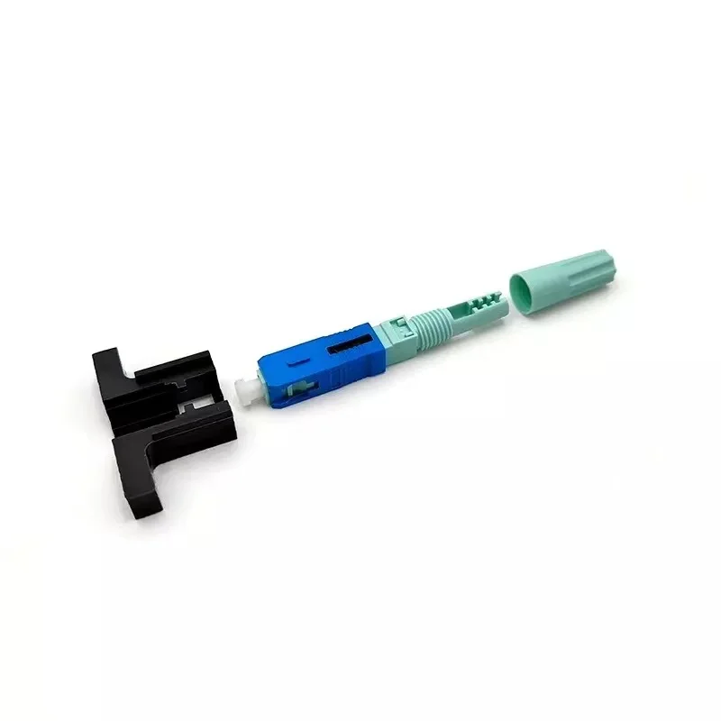SC UPC Fiber Optic Connector 58mm Single-Mode Optical Fast Connector FTTH Cold Connector Tool Fiber Quick Connector