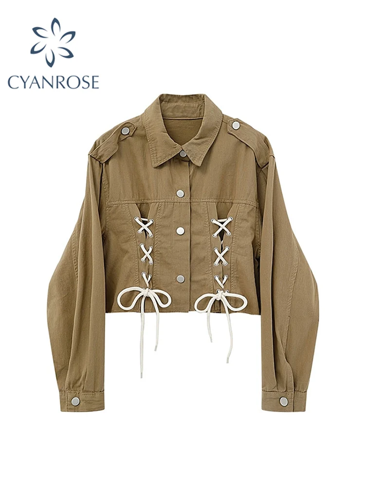 

Женская джинсовая куртка на пуговицах, укороченная облегающая куртка с длинным рукавом, в стиле хип-хоп, уличный стиль, осень 2022