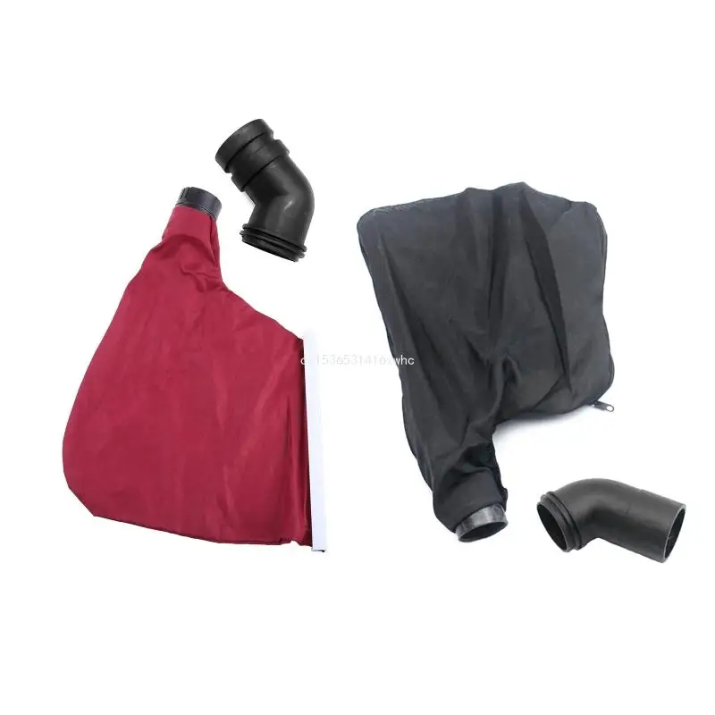 

Dropship Portable Dust Bag with Elbow Hose Connector Grinding Dust Cover for Belt Sander