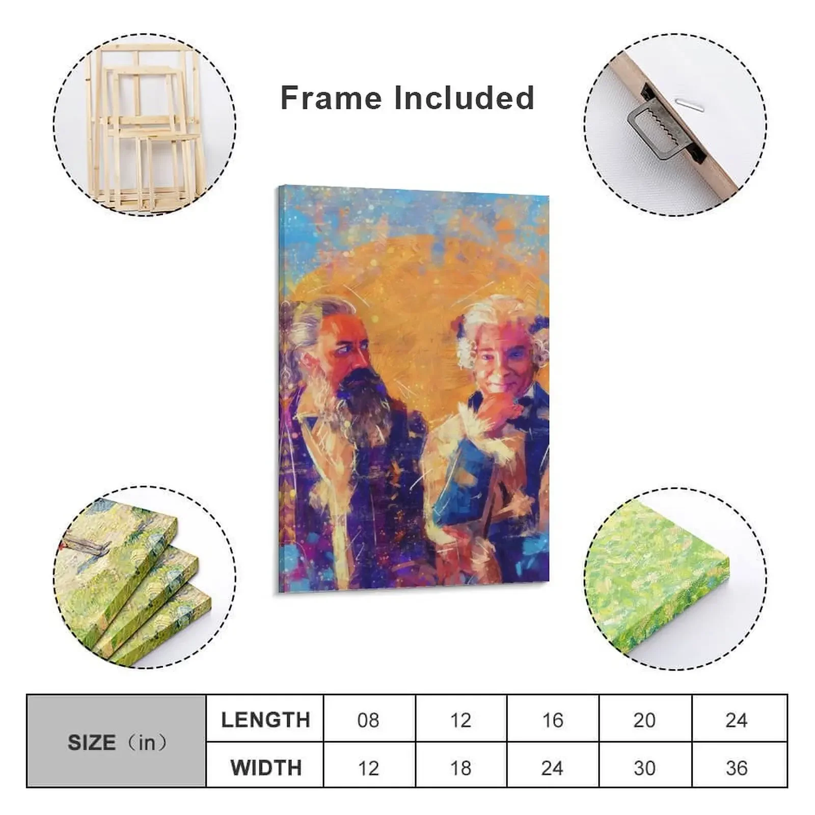 Печать на холсте &quotНеобычные дочерки&quot