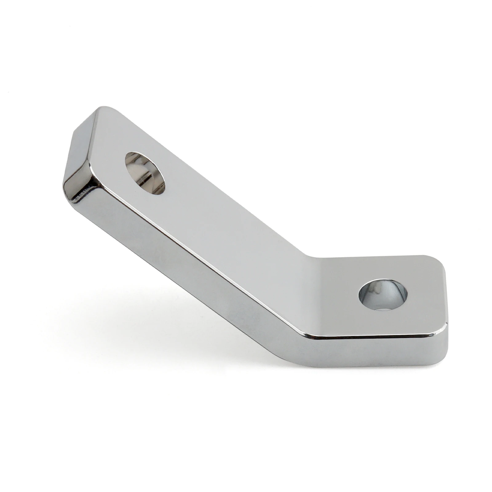 

Черный хромированный кронштейн для крепления фар мотоцикла для Harley Bobbers Choppers Custom Bike DNA Ultima Mid USA Springer, передние концы