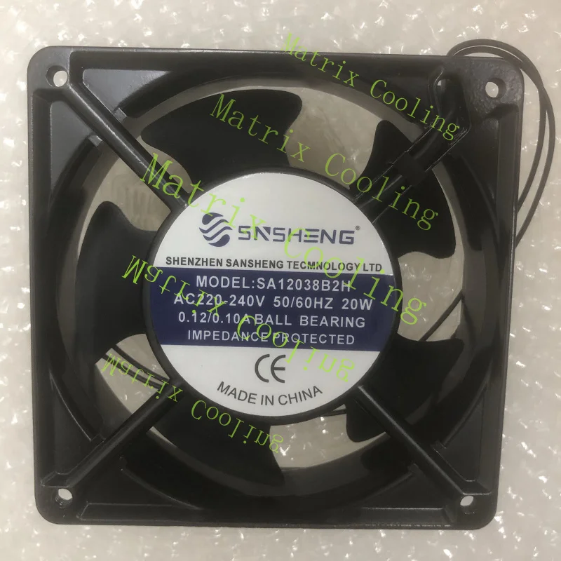 1 шт. новый вентилятор охлаждения для SNSHENG SA12038B2H 220V 20W 0.120.10A, 2-проводной, LY (art.: 3920d87fce621) - 3920d87fce621