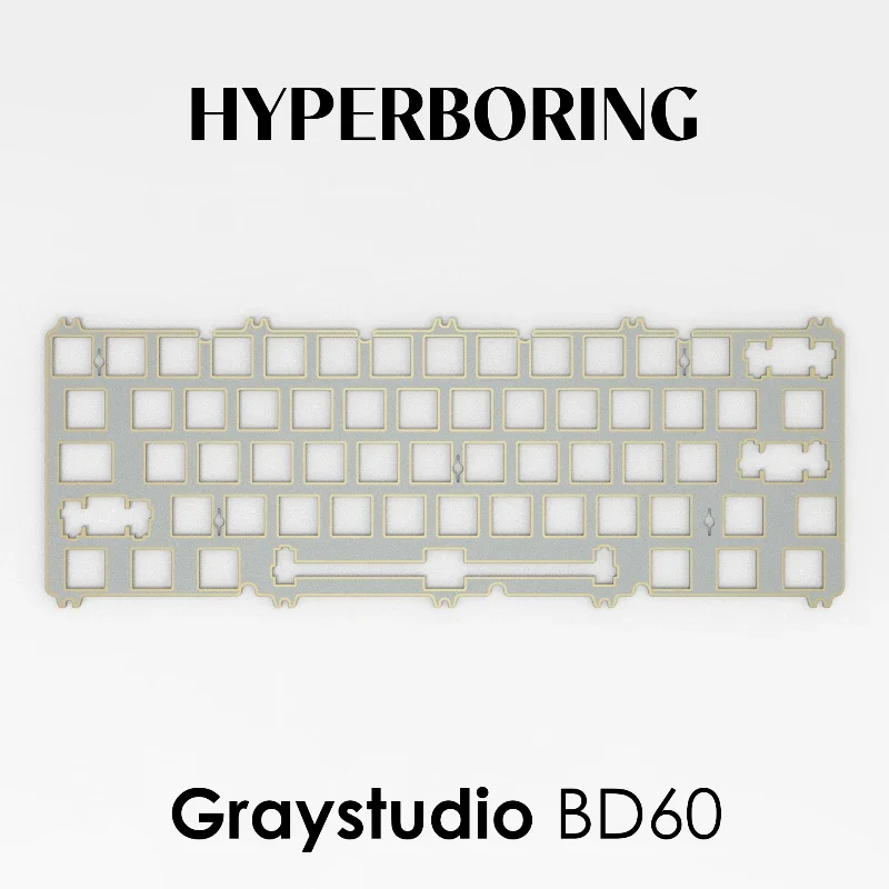 Позиционная пластина Graystudio BD60 аксессуары для механической клавиатуры на заказ