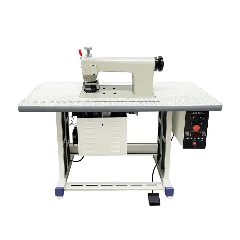 

Double Motor Drive Ultrasonic Lace Machine Non-woven Ultrasonic Welding Lace Machine Embossing Machine