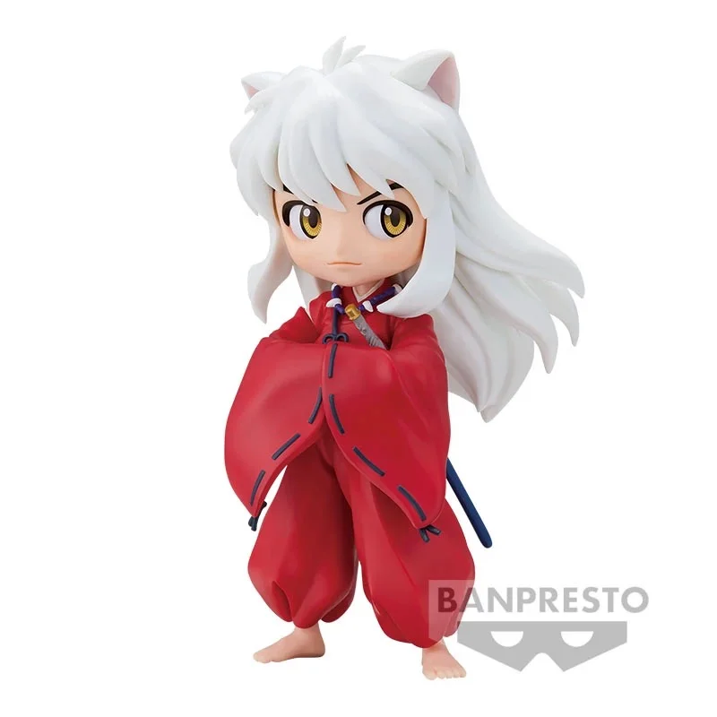 Фото Оригинальные аниме-фигурки FuRyu 18 см Inuyasha, украшение для рабочего стола автомобиля, коллекция моделей, куклы, игрушки, подарок для детей и взрослых №2