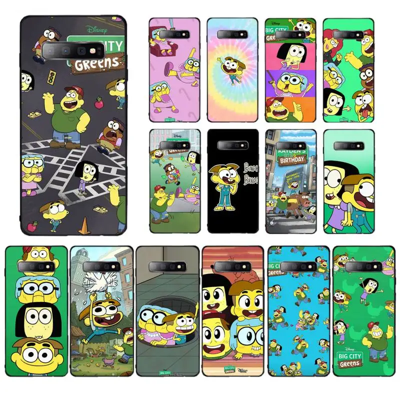 

Disney Big City Greens Phone Case for Samsung S10 21 20 9 8 plus lite S20 UlTRA 7edge