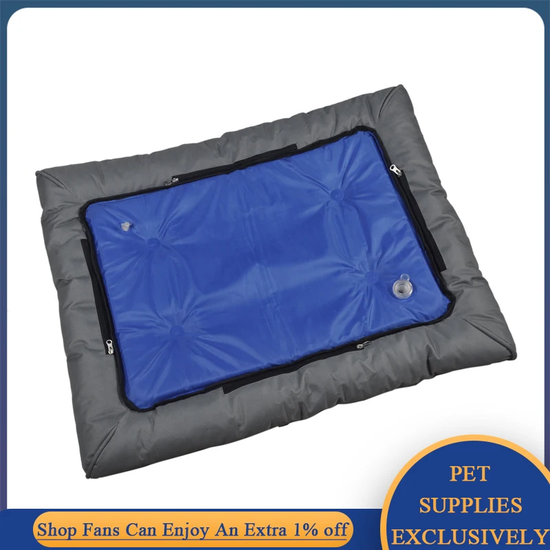 

Охлаждающий коврик для собак, 100x80 см, летняя ледяная подушка, наполнитель для воды, для маленьких, средних и больших собак, кошек, успокаивающая кровать, одеяло для щенков, диван