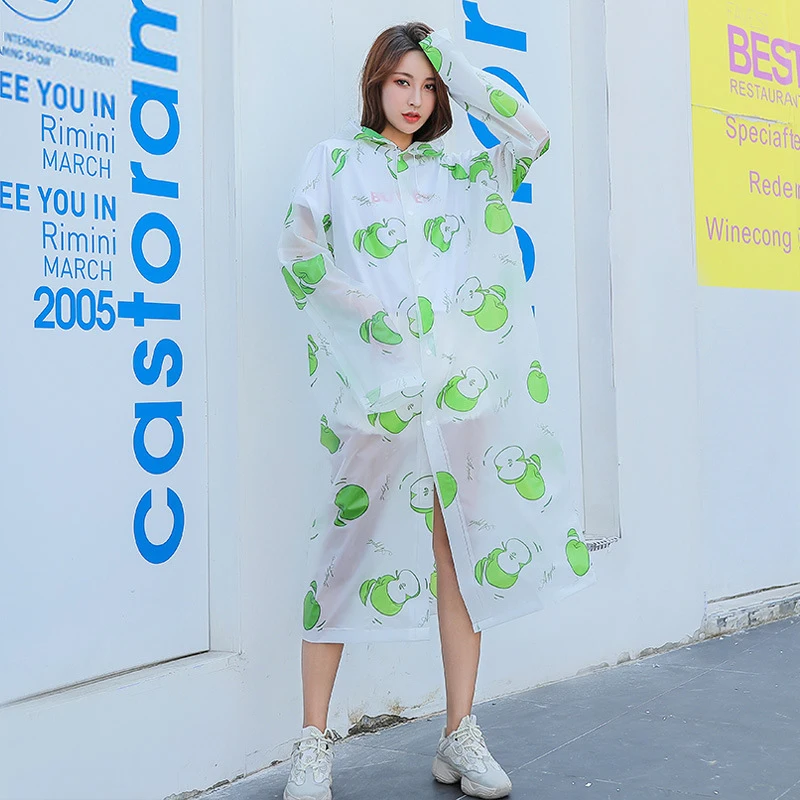 Женский дождевик универсальный Дождевик-пончо непромокаемый для девушек