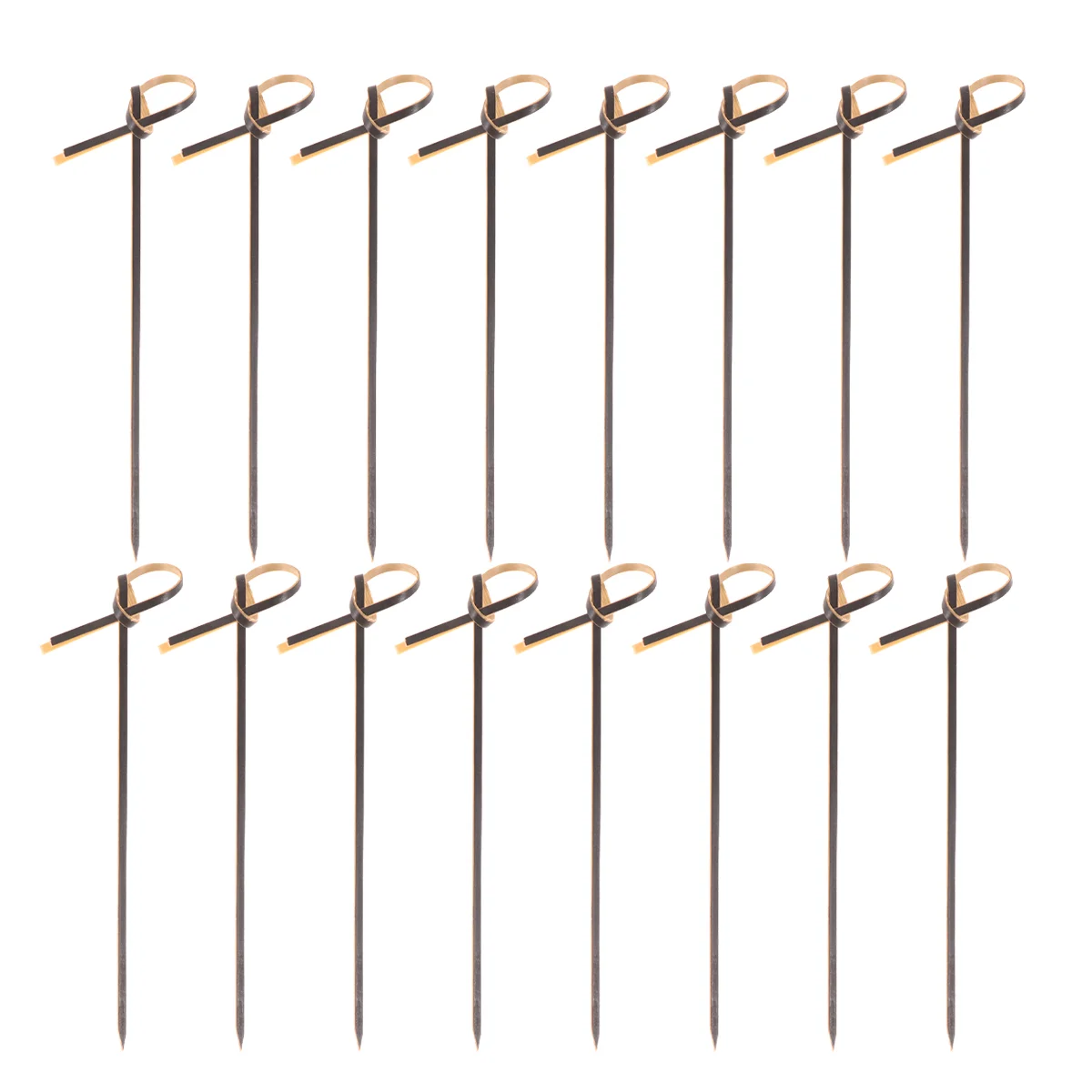 

Picks Cocktail Toothpicks Skewers Toothpick Pick Appetizer Appetizersknot Loopedparty Wooden Fancyheart Sandwichaccessories