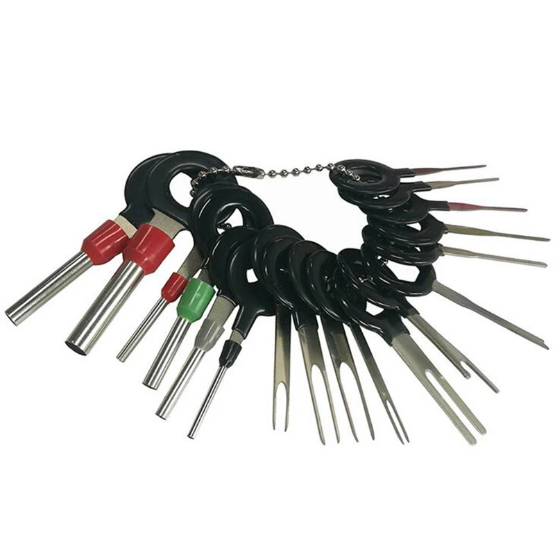

41Pcs Car Terminal Removal Tool Wire Plug Connector Extractor Puller Release Pin Extractor Kit For CarPlug Repair Tool
