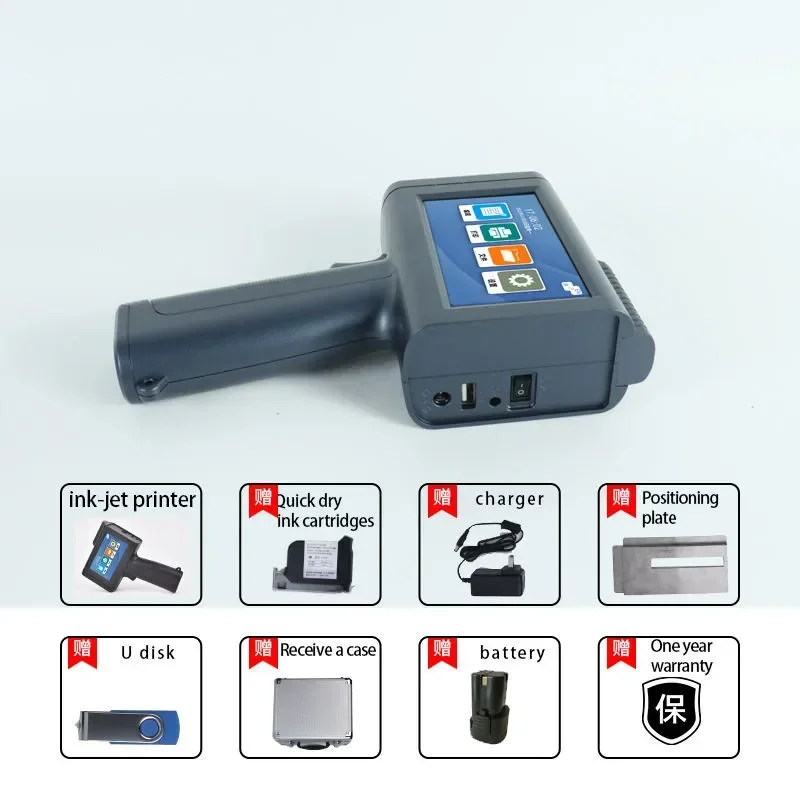 12 7 мм 25 4 Половина/один дюйм Ручной штрих-код с датой истечения срока годности Tij