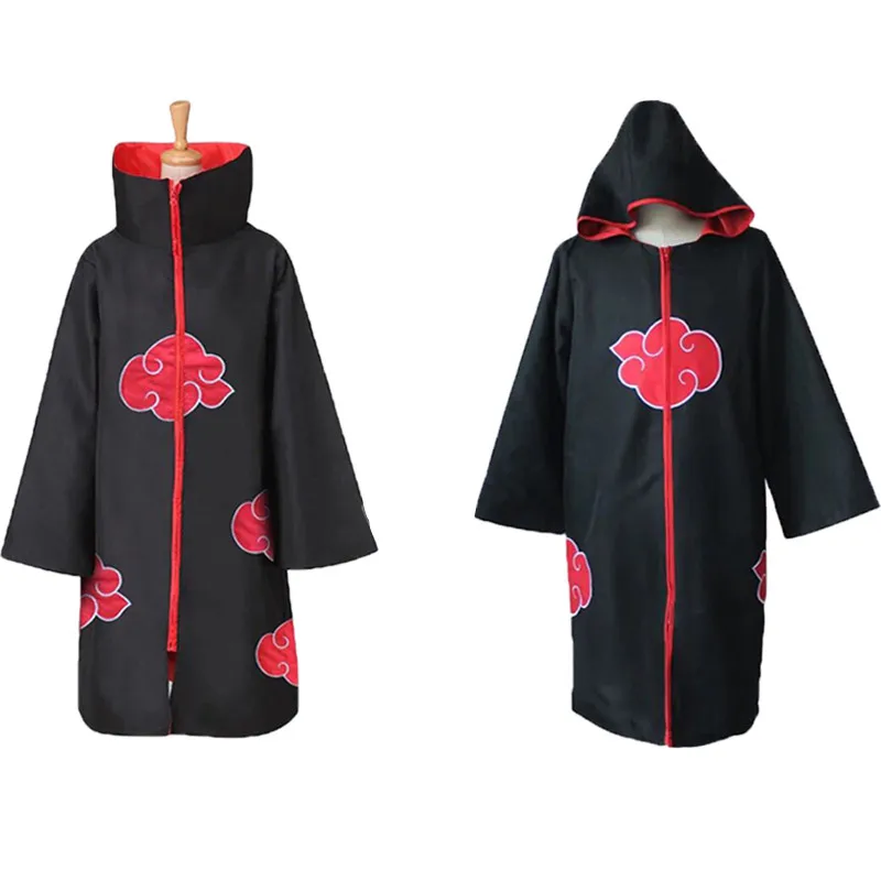 Плащ для косплея Акацуки из аниме Наруто
