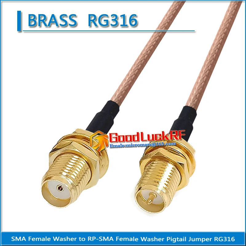 Высококачественная двойная розетка SMA в RP RPSMA RP-SMA Женская перегородка с