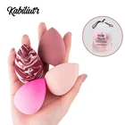 4 _ модный блендер для макияжа, спонж для пудры, косметический инструмент, аксессуары для макияжа