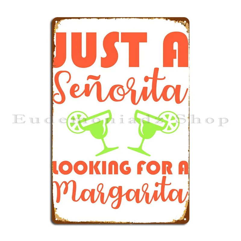 

Маргарита сенорита пятилучевой металлический плакат картина клуба печать бар пещера жестяной знак плакат