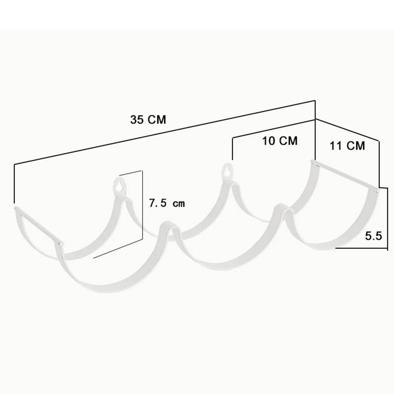 

Wall Mount Toilet Paper Holder Towel Holder Storage Stand 6 Rolls Bathroom Tissue Storage Rack Stand Iron for Countertop Hotel