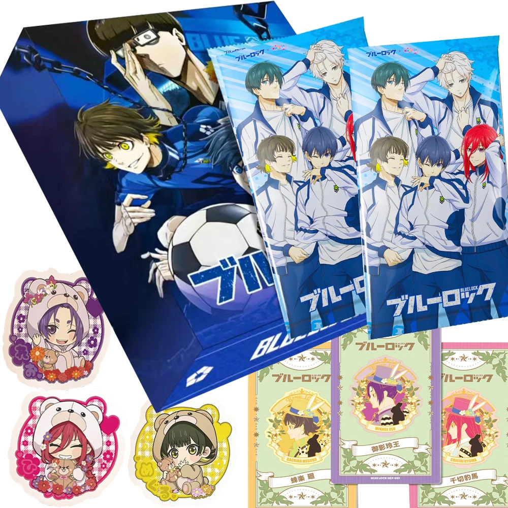 Коллекционные карты с синим замком аниме Isagi Yoichi Chigiri Hyoma персонаж Hyakki Yako