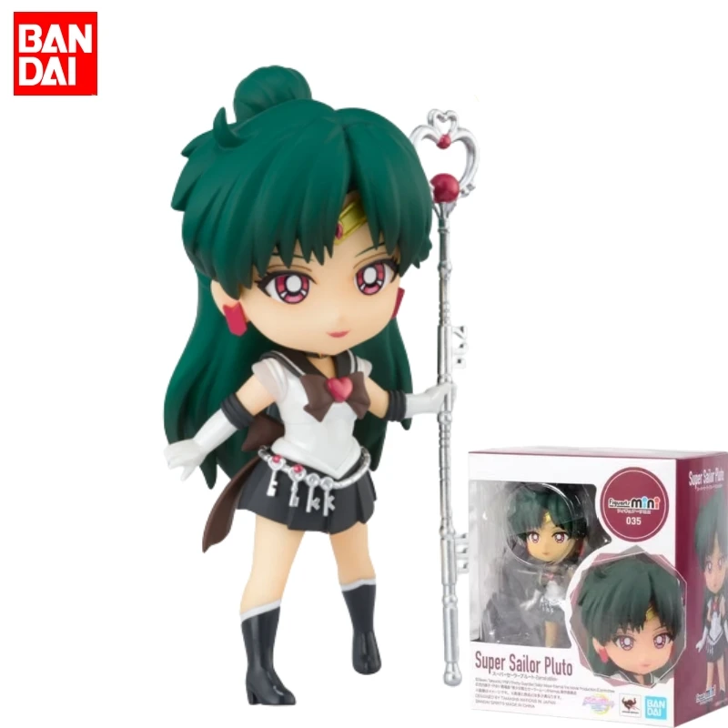 

Bandai Genuine Meiou Setsuna Action Figuarts mini Sailor Moon Eternal Anime Figure Toy For Kids Gift Collectible Model Ornaments