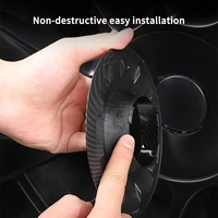 20inch wheelhub center cap for tesla model y vehicle wheel carbon fiber abs car wheel hub cover decoraauto accessories