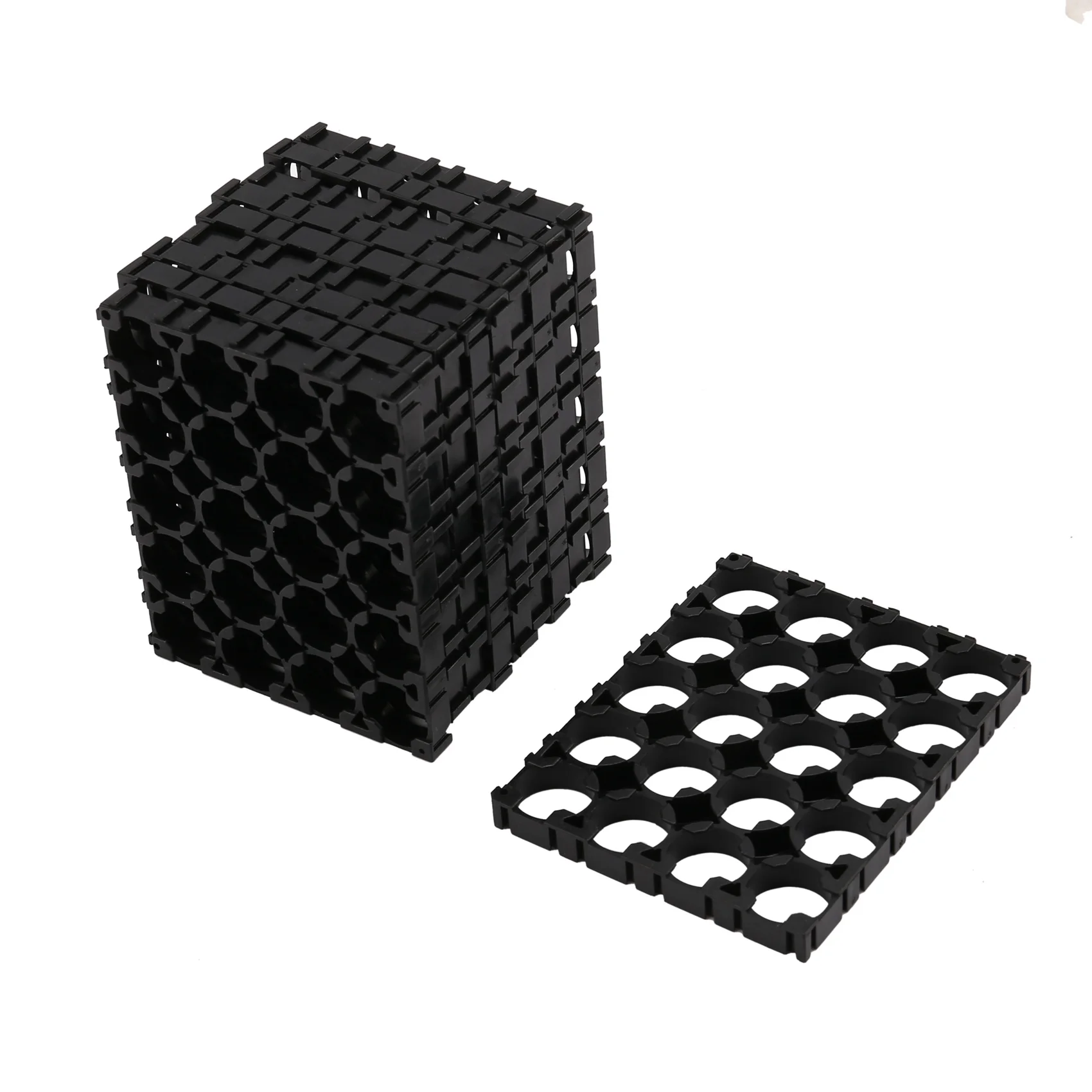 10 шт. пластиковый держатель для аккумулятора 18650 4x5