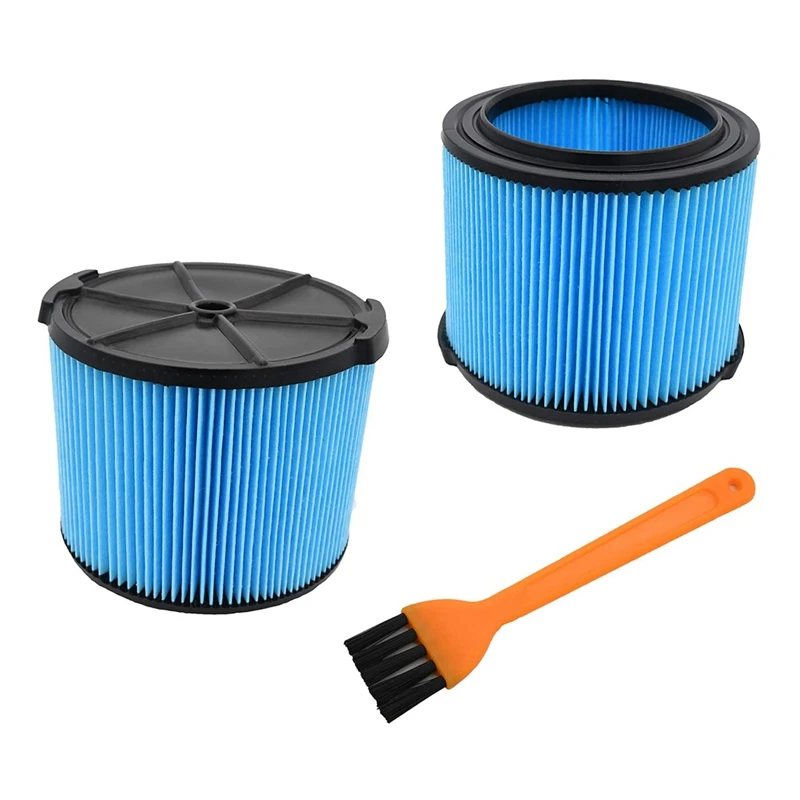 

Replacement Shop Vac Filter,3-Layer Fine Dust and Dirt Wet/Dry Vac Filter for Ridgid VF3500 Portable Vacuums WD3050