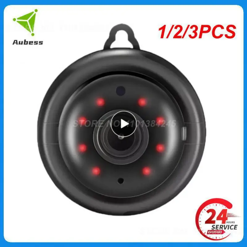 

1/2/3PCS Mini Surveillance WIFI Camera 1080P Wireless Indoor Camera Night Two Way Audio Motion Detection Baby