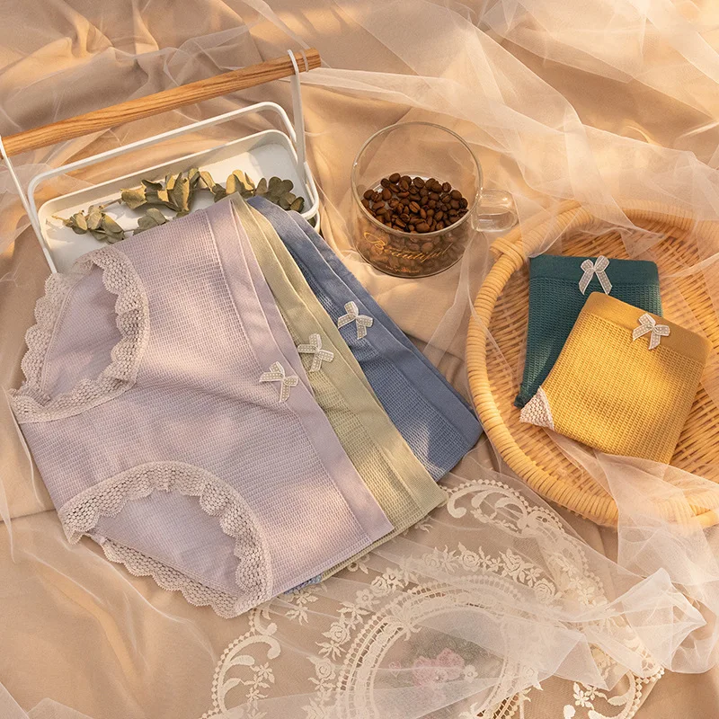 Сетчатые трусики новые графеновые Бесшовные женские кружевные дышащие со