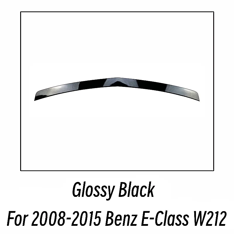 

Для Mercedes Benz E-Class W212 180 200 260 300 320 4 двери Задняя Крышка багажника Ducktail губа спойлер Крылья автомобильные аксессуары Запчасти