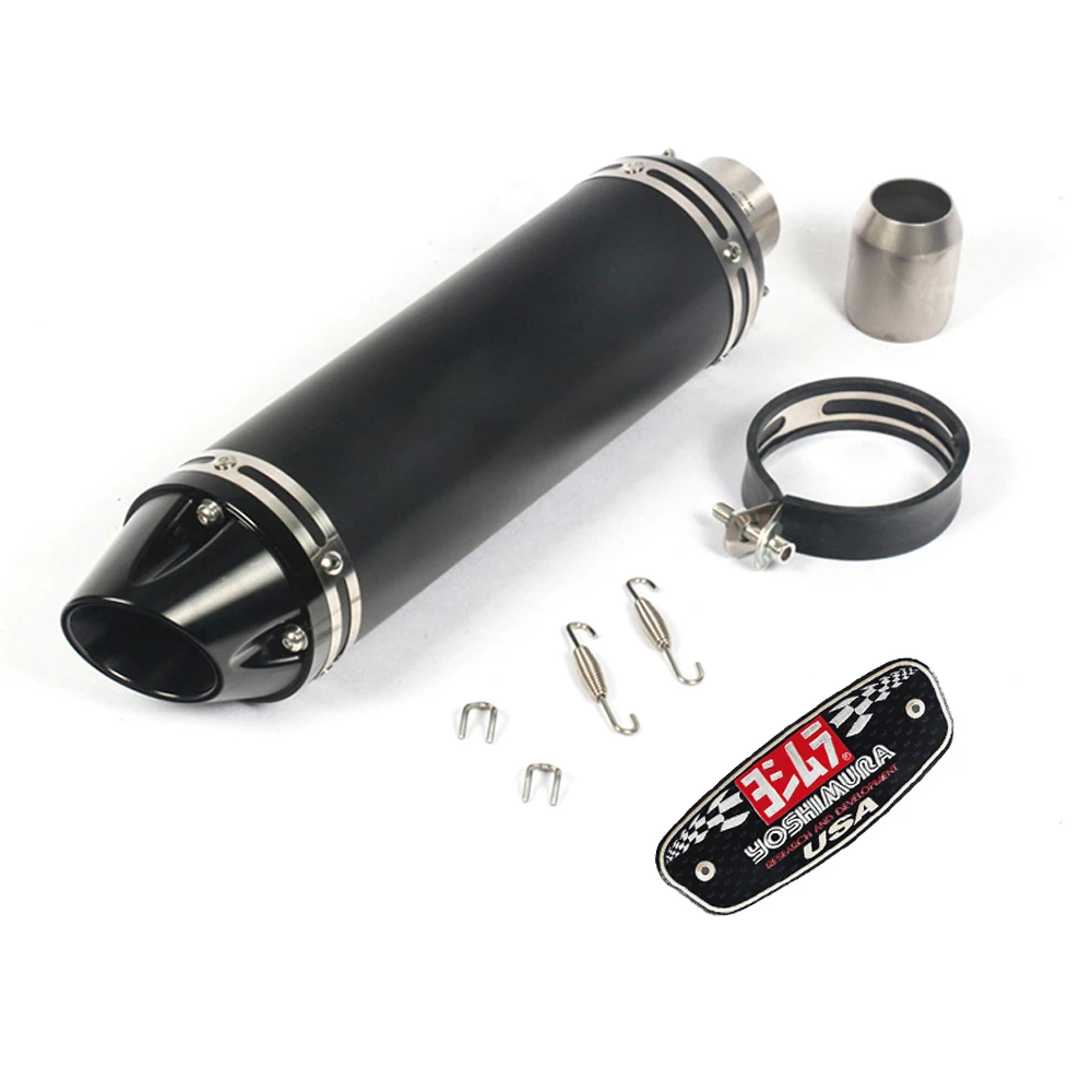 

Universal Motorcycle ID: 51mm Exhaust Pipe Muffler FOR YAMAHA SR 400 TDM 850 MT-15 MT15 FOR HONDA CBR 500R CRF 150 CBR 250R