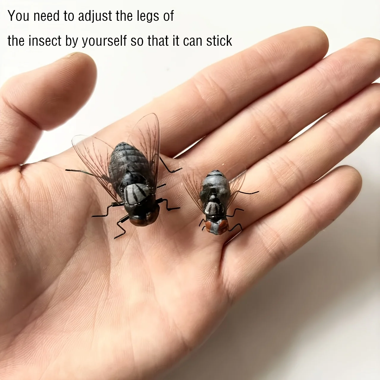 

Магниты для холодильника с имитацией летающих насекомых