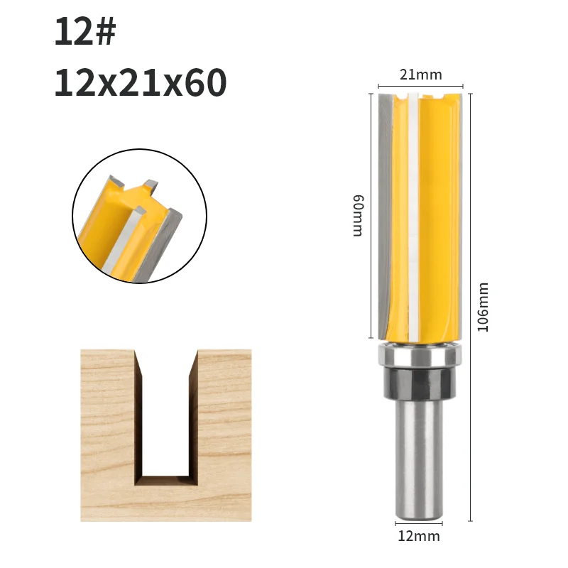 

Фрезы деревообрабатывающие твердосплавные Z4 8 мм 12 мм