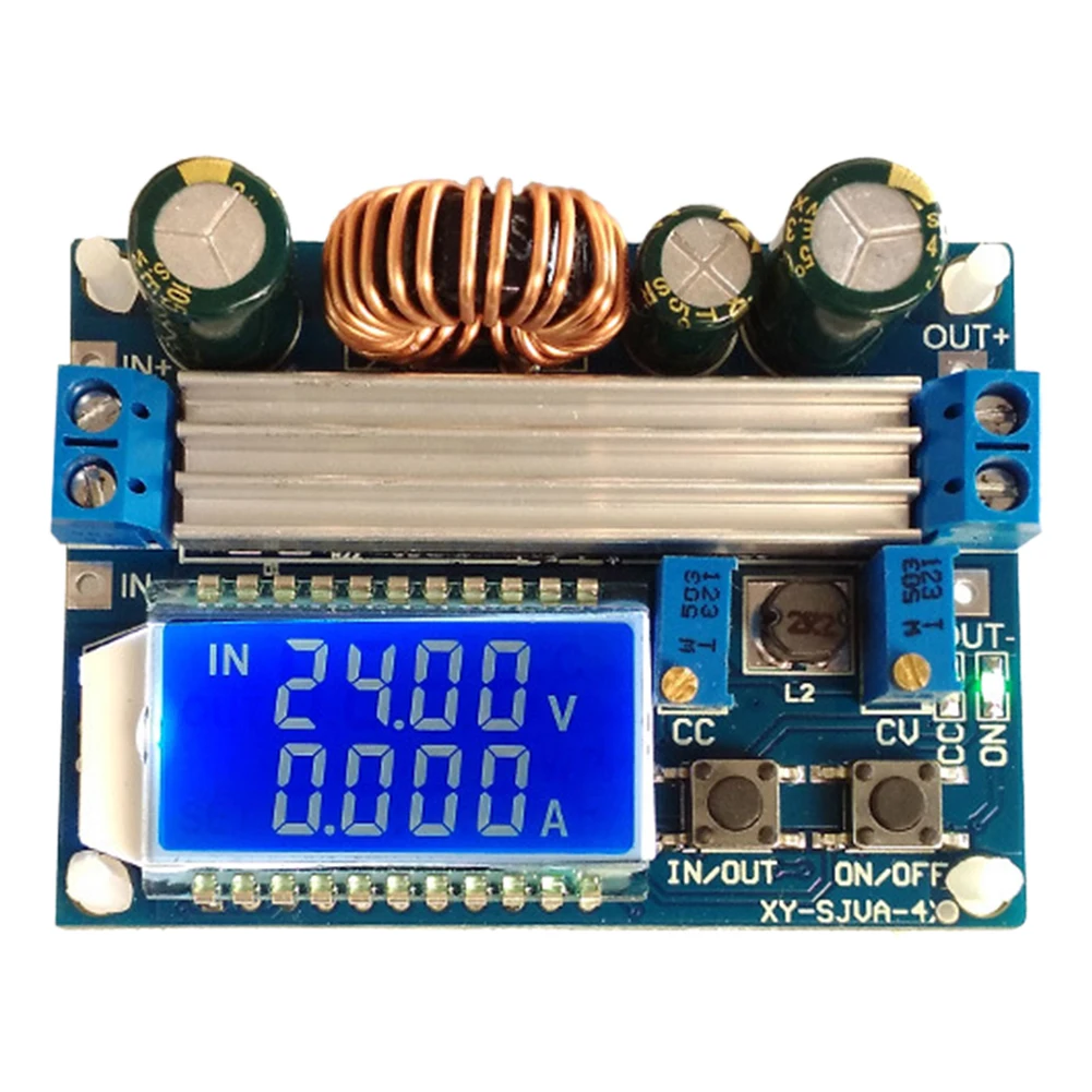 

Efficiency Parts Boost Converter Protection LCD Step Up And Down Power Supply Module Buck Adjustable Digital Practical Electric