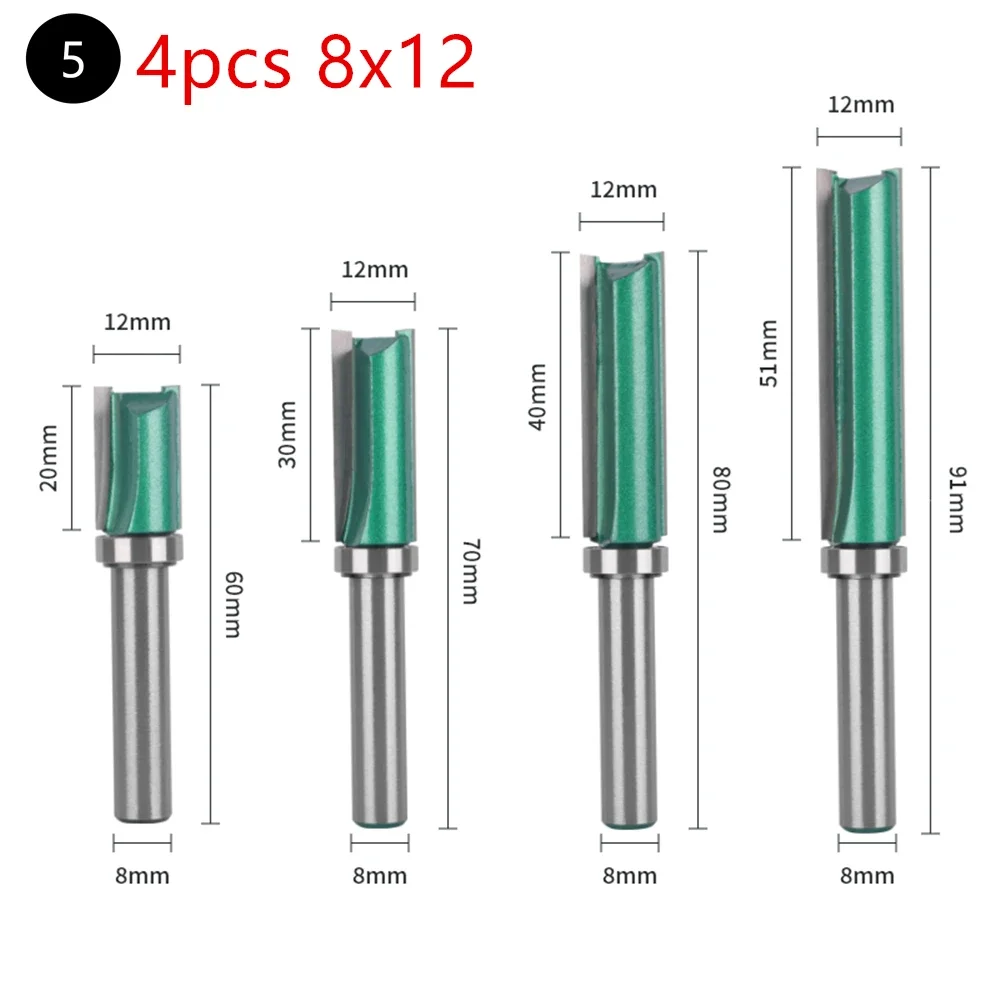 

8 мм хвостовик D12 мм D14 мм, фреза с узором, деревообрабатывающая фреза для дерева, торцевая фреза, твердосплавная фреза, концевые фрезы, инструменты