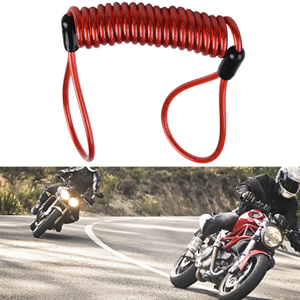 

1 шт., спиральный кабель для мотоцикла, скутера, 120 см