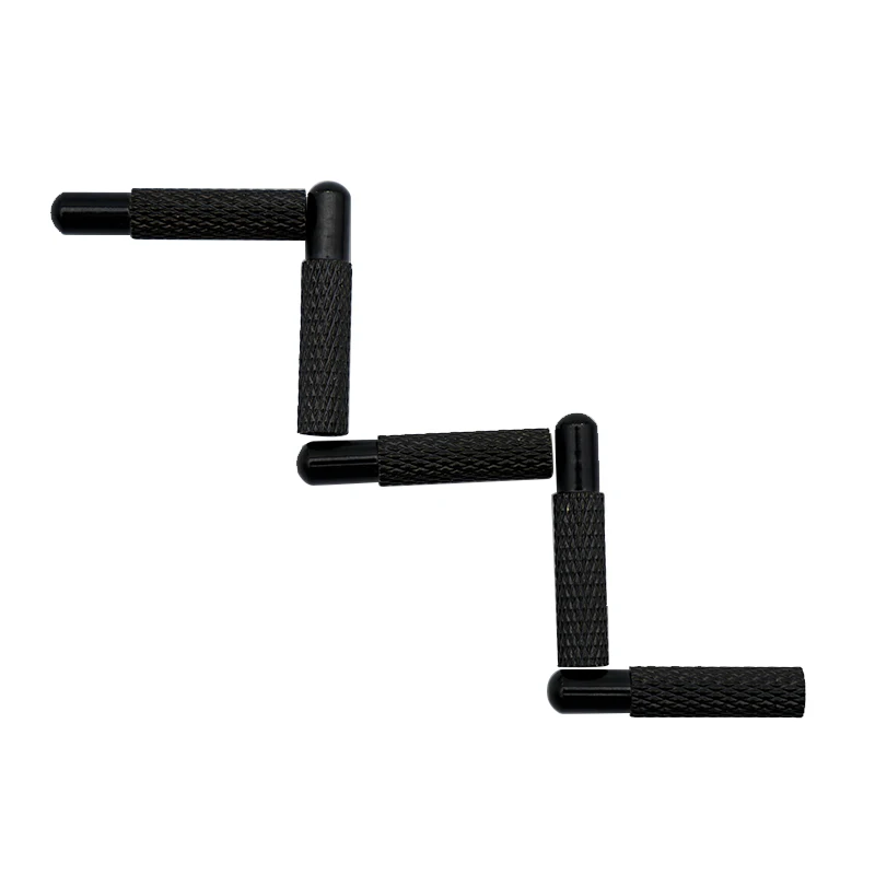 Coolstring Metal Aglets 100pcs/pck Wholesale 25*5MM Shoelace Accessories Pure Black Lacet Ends Athlete Special Fashion Tips Nice