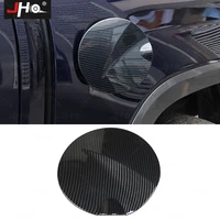 jho abs carbon grain fuel gas oil tank overlay cover trim for toyota tundra 2022 2023 car accessories