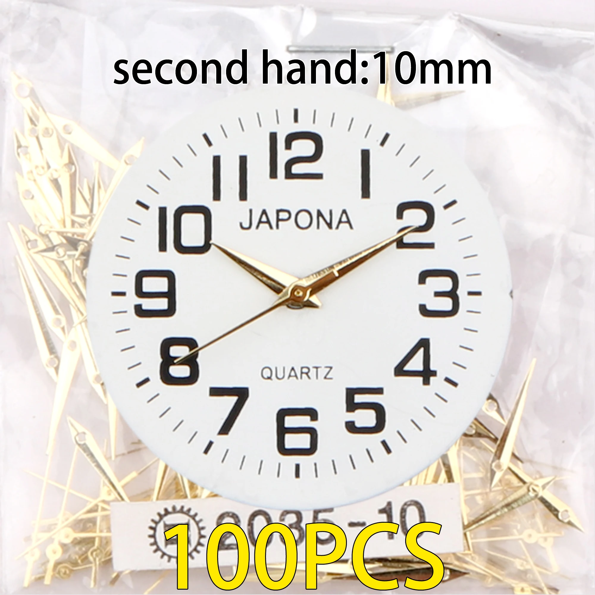 100pcs watch hands Gold Watch hand  Watch pointer 2035 watch hand, applicable PC21 hand sl68 hand gl68 hand sl39 hand pe10 hand